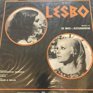 LP! LESBO & MORE QUEST SCONOSTIUTO(tema-ji& Alessandro -ni& wing keru| Italy original record )