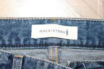 特価即決【新品】 MACKINTOSH ☆ INDIGO USED REPAIR セルビッジデニム (W29) ★ マッキントッシュ インディゴ リペア D-MP004 赤耳 ③_画像10