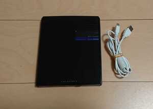 【送料込み】USB 2.0、2層DVD±R対応 バスパワーポータブルDVDマルチドライブ I-O DATA DVRP-UN8PL2 定価22,000円 ケーブル付き
