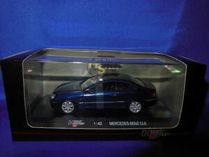 1/43　HIGH SPEED　メルセデスベンツ　Mercedes-Benz　C209　CLK　青　BLUE　ハイスピード