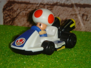 [ used ]kinopio Mario Cart minicar McDonald's extra toy 