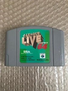 N64　Jリーグライブ64　Nintendo 64