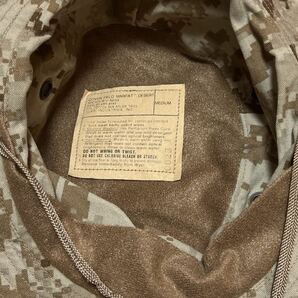 沖縄 米海兵隊実物 USMC デザートマーパットブーニーハット MEDIUM カモフラ ピクセル デジタル迷彩 キャップ帽子 沖縄の画像5
