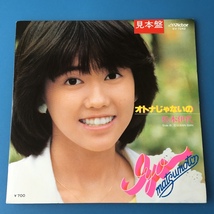 [w100]/ EP / 松本伊代 /『オトナじゃないの / 恋はBAN BAN』/ 見本盤 / 1982年_画像1