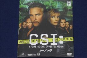 ♪ 【送料無料】未開封/ CSI:科学捜査班 シーズン6 コンパクトDVD-BOX/ラスベガス市警 科学捜査班の活躍 ♪