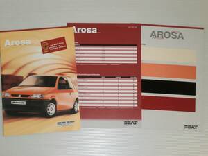 【カタログのみ】SEAT　セアト　Arosa　アローサ　1998