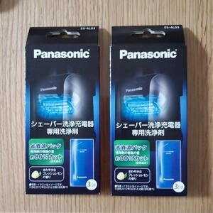 ラムダッシュ Panasonic ES-4L03 専用洗浄剤 3個入 2箱セット