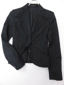  Materia MATERIA весна осень-зима tailored jacket прекрасный талия линия чёрный 36 S