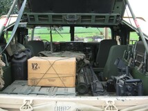 米軍実物　タイダウンラッシングストラップ　HMMWV M998 Jeep　02x_画像6