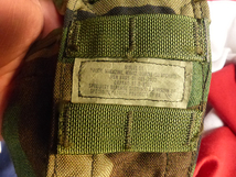 実物 MOLLE マガジンポーチ ダブル Ｍ4 Ｍ16 5.56　30rd　ウッドランド 182x_画像8