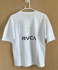 RVCA　ルーカ　半袖　Tシャツ　バックプリント　レディース　USサイズXS　日本サイズM　新品未使用　送料無料　ルカ　白　ホワイト　人気