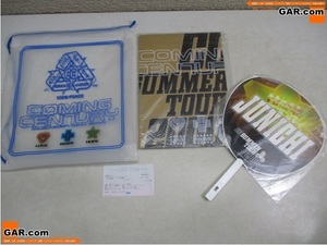 HC83 Coming Century/カミセン CC SUMMER TOUR 2000 ツアーグッズ セット 未開封品 パンフレット うちわ(岡田准一) ジャニーズ