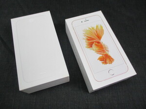 EX57 Apple iPhone6 iPhone6S 空き箱 セット パッケージのみ A1586 シルバー A1688 ローズゴールド 中古