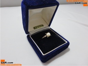  on A57 ring ring pearl ring book@ pearl SILVER/ silver 10~12 number accessory 