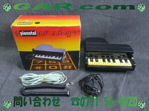 KX82 PIANOTEL/ピアノ型電話 PP-100 PT ブラック/黒 グランドピアノ型 箱付き レトロ ディスプレイ コレクション