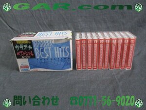 KY43 音声多重 カラオケ ベストヒット コレクション カセットテープ 10巻組 元箱あり 昭和レトロ