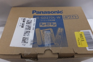 Panasonic パナソニック 電話機（子機1台付き） VE-GD27DL 通電確認済