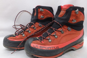 LA SPORTIVA 登山靴 サイズ41 レッド シューズ