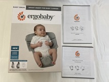 ergobaby エルゴベビー　オリジナル ベビーキャリア インファントインサート　抱っこ紐　セット_画像4