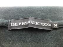 THEE HYSTERIC XXX ヒステリックグラマー ポロシャツ M メンズ ブラック 黒_画像7