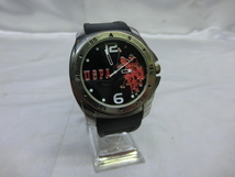 U.S.POLO 腕時計/ U9007 ブラック ×シルアー メンズ ユーエスポロ クォーツ リストウオッチ_画像1