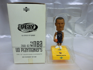  не использовался товар UD PLAYMAKERS 2001-02 NBA фигурка KENYON MARTIN баскетбол NEW JERSEYkeni on * Martin 