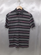 BURBERRY BLACK LABEL バーバリーブラックレーベル 半袖ポロシャツ サイズ2 グレー系 メンズ_画像1