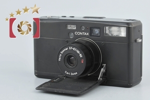 【中古】CONTAX コンタックス TVS III ブラック コンパクトフィルムカメラ