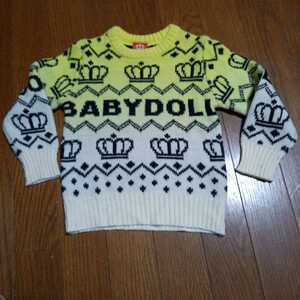 サイズ90 セーター BABYDOLL 