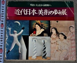 y2323☆明治・大正から昭和へ　近代日本美術の歩み展 東京都美術館・朝日新聞東京本社 、1979年