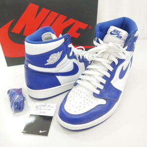 NIKE Nike AIR JORDAN 1 RETRO HIGH OG STORM BLUE air Jordan retro storm b lumen z is ikatto sneakers 29cm