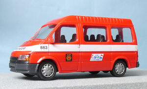 レア 宅急便コンパクト発送 1/87 Preiser 35020 Ford Transit Zeotermeer消防 中古・現状・1輌