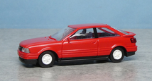 宅急便コンパクト発送 1/87 Rietze 10300 AUDI 80 赤 中古・現状・1輌_画像1