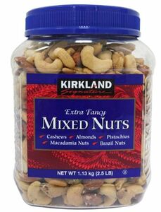 ▲【送料無料】　カークランドシグネチャー ミックス・ナッツ 1.13kg　Kirkland Signature Mixed Nuts 1.13kg 3880