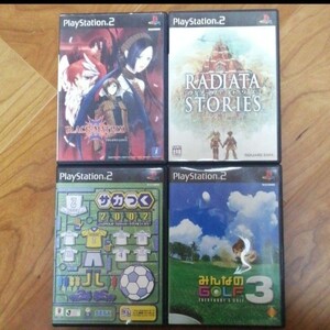 PS2ソフト プレステ2 PS2 4本セット