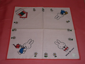 * очень редкий! Kawai i! retro Miffy носовой платок ( белый )*