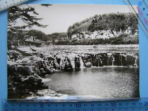 (A39) 写真 古写真 福島県 福島 乙字ヶ滝 大正時代