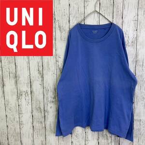 UNIQLO★ユニクロ★PANTONE ソフトタッチクルーネックT★サイズXL　13-D　