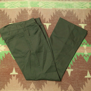 ほぼデッド 【OSHKOSH B'GOSH】 70s Twill Pants/ 70年代 オシュコシュ ツイル パンツ ワーク 首振りボタン ビンテージ ヴィンテージ50s60s