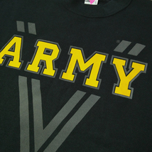 デッドストック 【US ARMY】 90s Sweatshirt / 90年代 リフレクター スウェット 黒 L アメリカ製 ミリタリー 米軍 実物 USMA ビンテージ80s_画像2