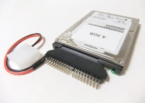 【保証付・送料198円～】NEC製 PC-98シリーズ用内蔵2.5/3.5両用IDE HDD 4.3GB 信頼の日立製HDD 保証付 予備やバックアップに 動作確認済