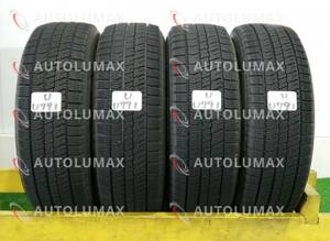 195/65R15 91Q Bridgestone BLIZZAK VRX2 中古 スタッドレスタイヤ 4本セット 送料無料 195/65/15 ブリヂストン U791.U