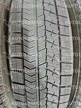 185/65R15 88Q Bridgestone BLIZZAK VRX 中古 スタッドレスタイヤ 4本セット 2018年製 送料無料 185/65/15 ブリヂストン U772.A_画像3