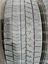 185/65R15 88Q Bridgestone BLIZZAK VRX 中古 スタッドレスタイヤ 4本セット 2018年製 送料無料 185/65/15 ブリヂストン U772.A_画像4