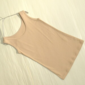 ◆siro de labonte シロデラボンテ　トップス　R023222 2WAY タンクトップ BEIGE SIZE:M レディース [S105135]