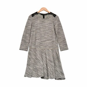 *K.T KIYOKO TAKASEki width ta spool One-piece (SIZE:9) lame thread gray lady's [S103697]