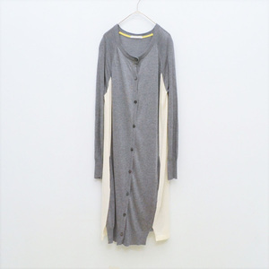 *TSUMORI CHISATO Tsumori Chisato long sleeve side switch long cardigan SIZE:2 lady's [H105212]