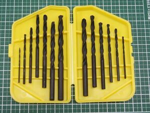 ☆メーカー不明　◆　TWIST DRILL SET　/ツイストドリルセット　（SIZE 1/16 OR 1/4　1.5mm OR 6.5mm）◆◎管理21B-T13