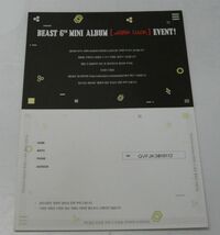 CD♪USED◎ Beast ビースト　◆　6TH MINI ALBUM GOOD LUCK [ブラックバージョン][韓国盤]　(DK0800)◆ ◎管理Z277_画像10