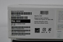 093 y0067 Mac Mini Core i7 2.3GHz メモリー4GB HDD1TB MD388J/A ジャンク品_画像8